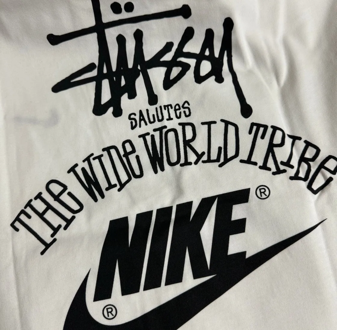 나이키 x 스투시 티셔츠 화이트 (DV1774-100) thumbnail 8