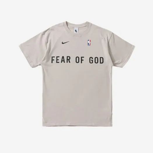 나이키 x 피어 오브 갓 웜업 티셔츠 오트밀