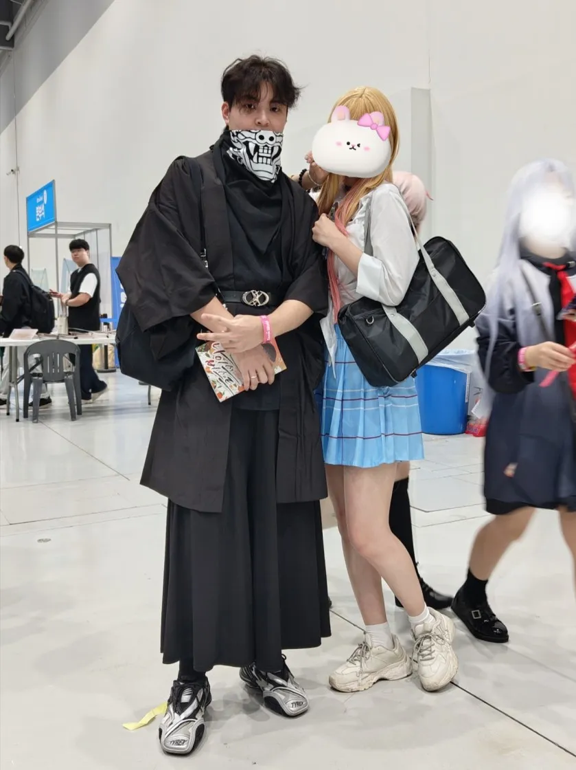 메종 키츠네 x 아더에러 테트리스 폭스 티셔츠 블랙 thumbnail 2