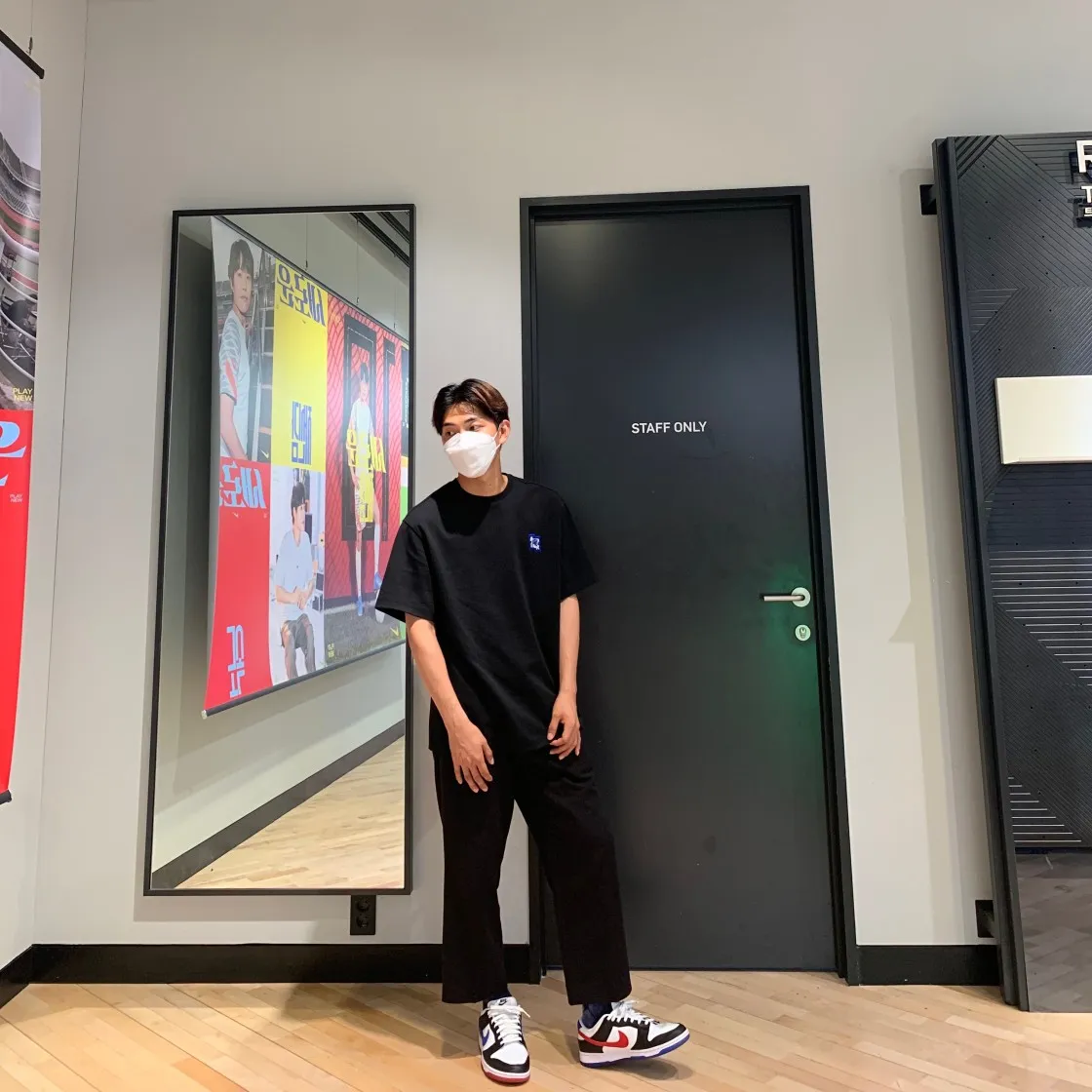 메종 키츠네 x 아더에러 테트리스 폭스 티셔츠 블랙 thumbnail 6