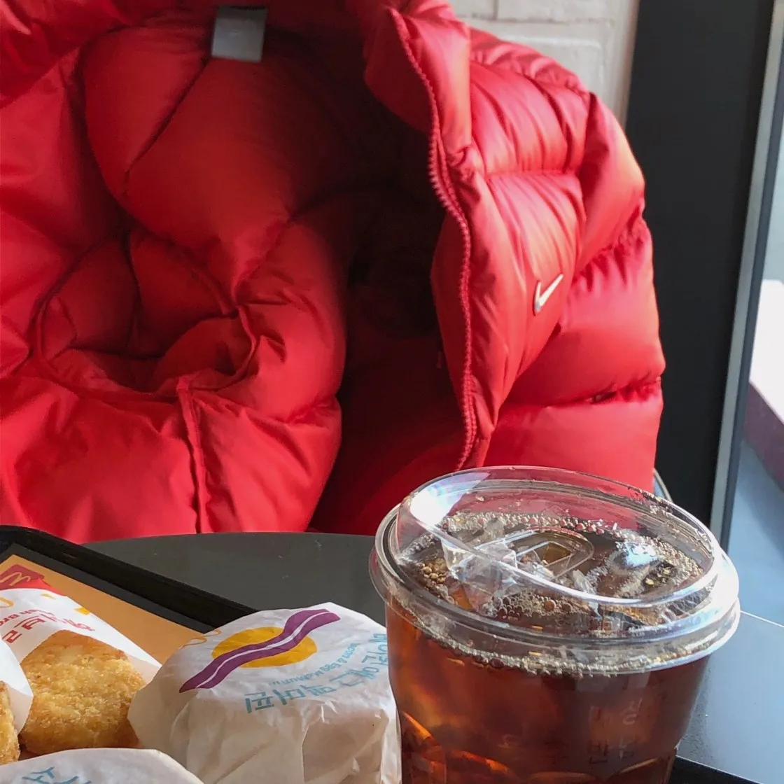 팔라스 x 맥도날드 사인 티셔츠 화이트 - 23FW thumbnail 2