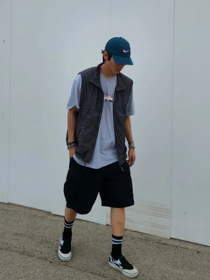 슈프림 x 에밀리오 푸치 박스로고 티셔츠 헤더 그레이 더스티 핑크 - 21SS thumbnail 2