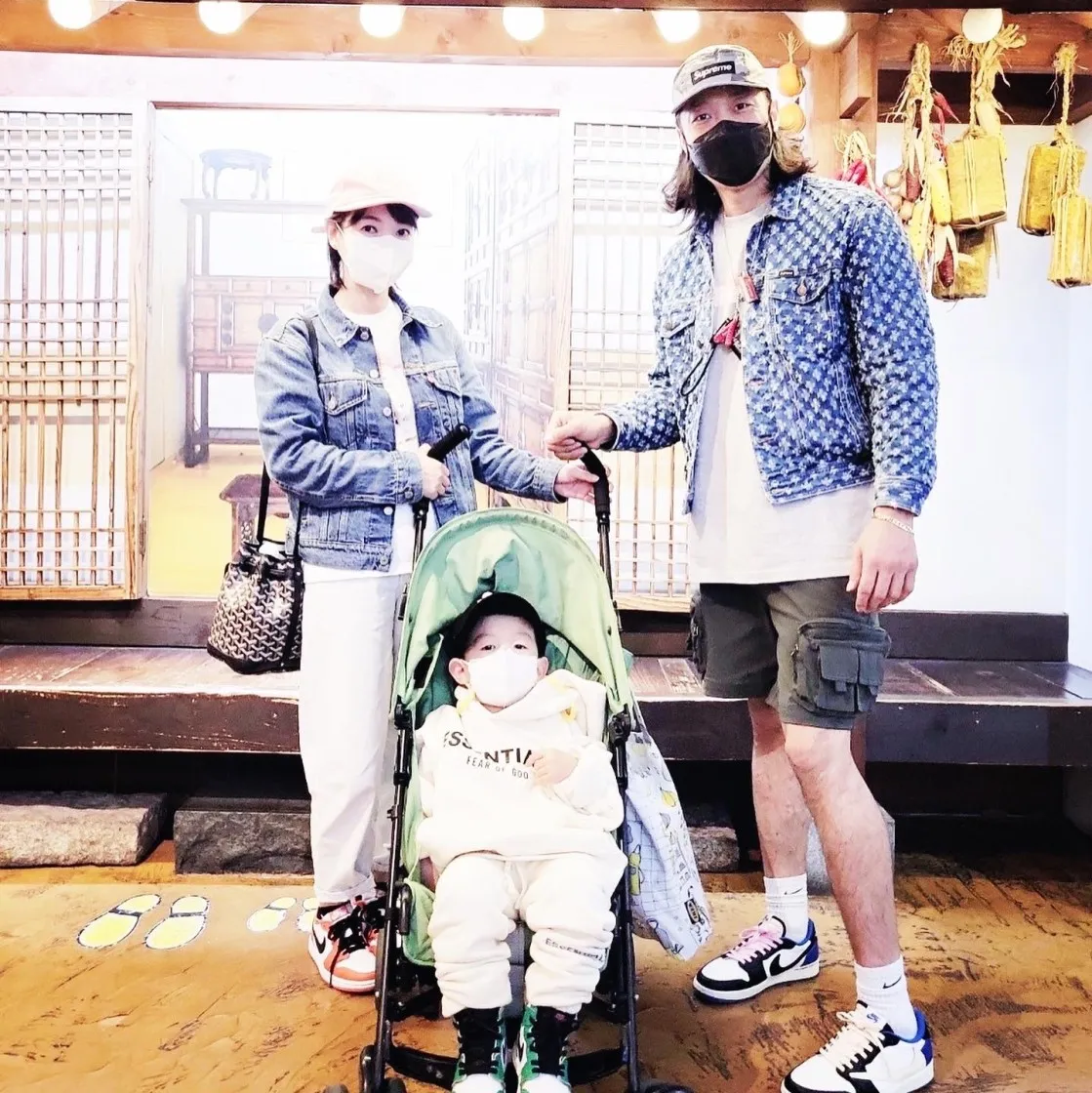 슈프림 x 에밀리오 푸치 박스로고 티셔츠 헤더 그레이 더스티 핑크 - 21SS thumbnail 8