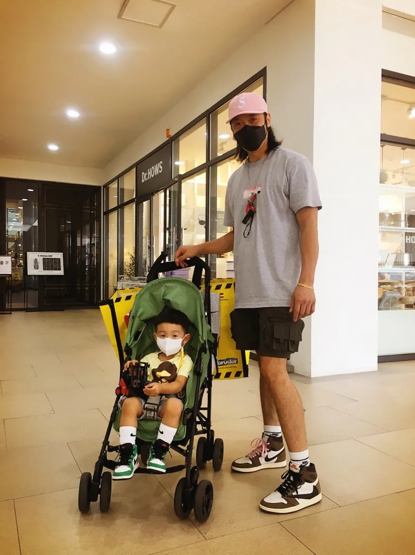 슈프림 x 에밀리오 푸치 박스로고 티셔츠 헤더 그레이 더스티 핑크 - 21SS thumbnail 9