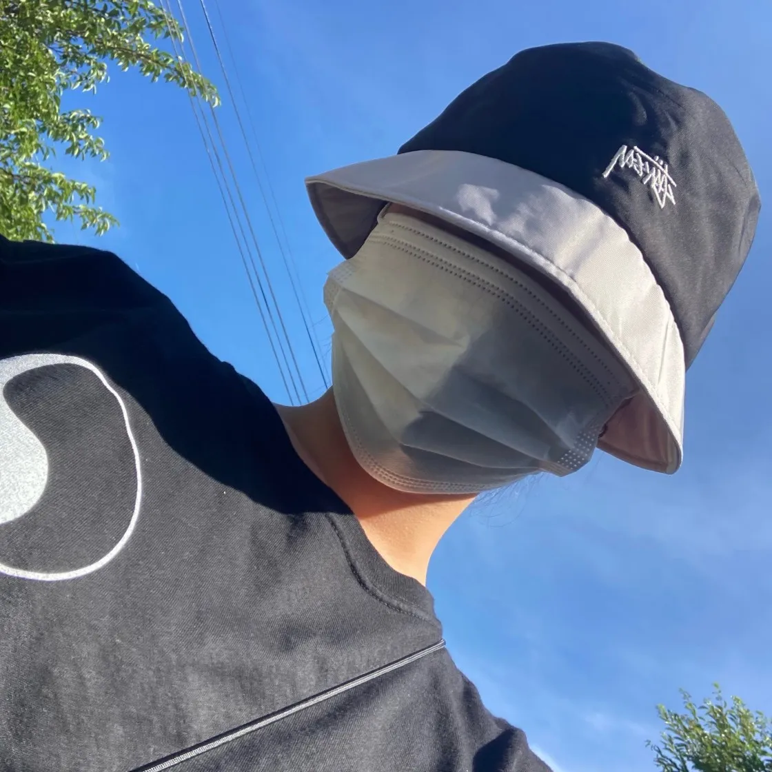 스투시 x 아워레가시 음양 피그먼트 다이드 티셔츠 블랙 thumbnail 9