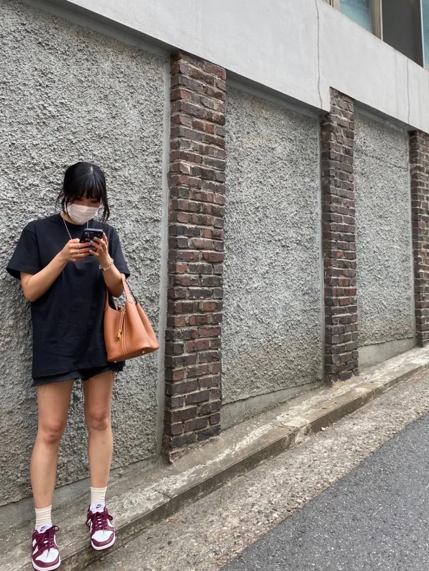 슈프림 x 에밀리오 푸치 박스로고 티셔츠 블랙 더스티 핑크 - 21SS thumbnail 2