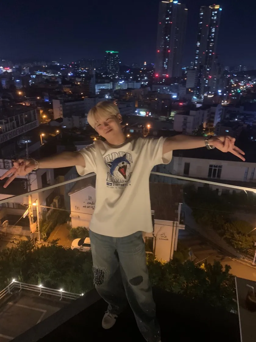 메종 키츠네 x 아더에러 얀 폭스 티셔츠 오프 화이트 thumbnail 5