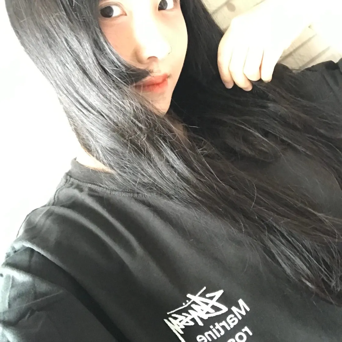 스투시 x 마틴 로즈 콜라주 피그먼트 다이드 티셔츠 블랙 thumbnail 2