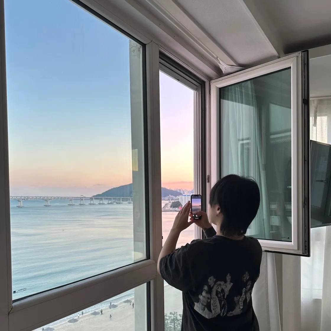 스투시 x 마틴 로즈 콜라주 피그먼트 다이드 티셔츠 블랙 thumbnail 9