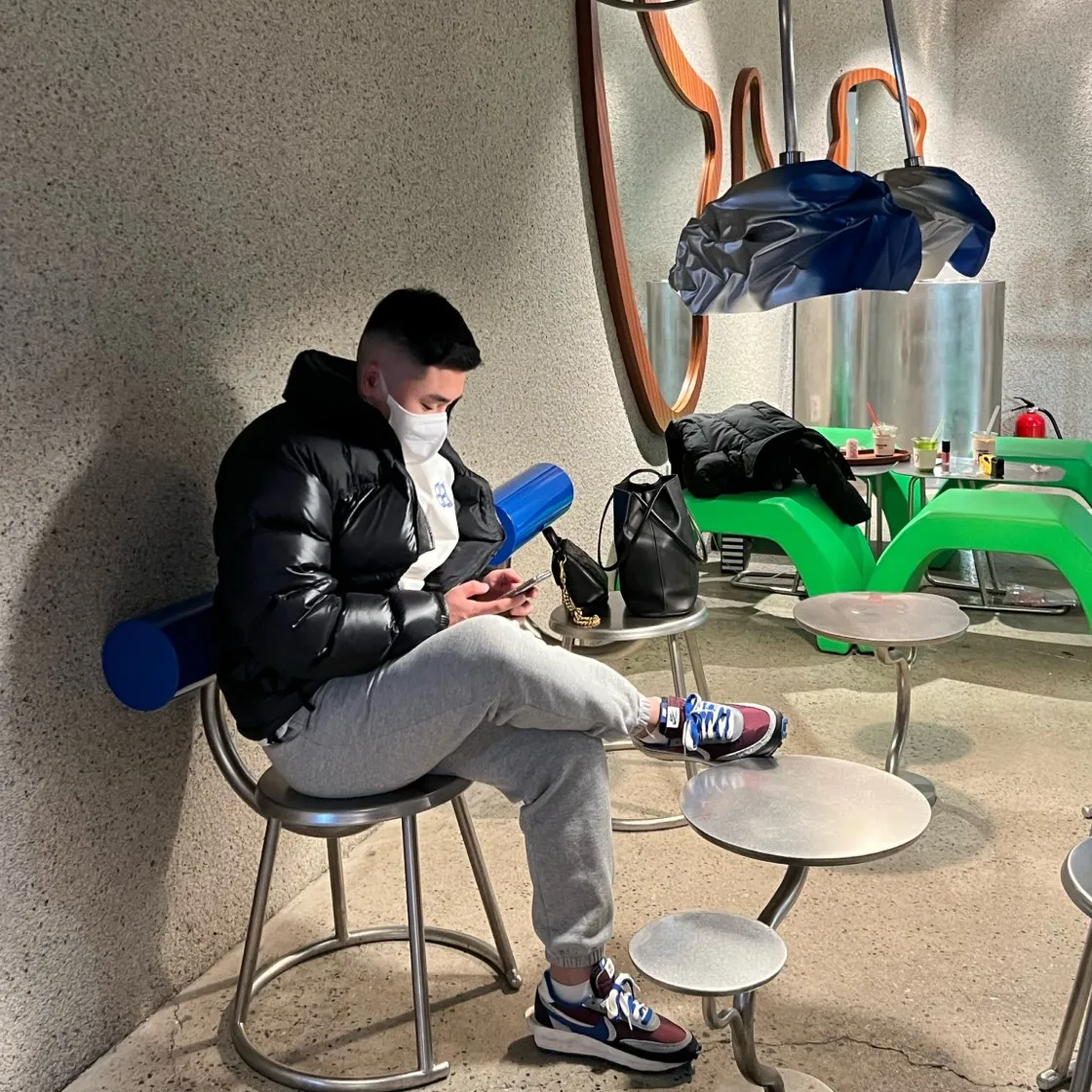 메종 키츠네 x 아더에러 테트리스 폭스 티셔츠 오프 화이트 thumbnail 7