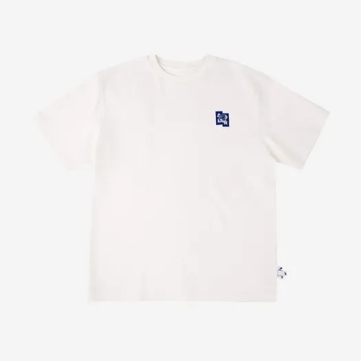 메종 키츠네 x 아더에러 테트리스 폭스 티셔츠 오프 화이트