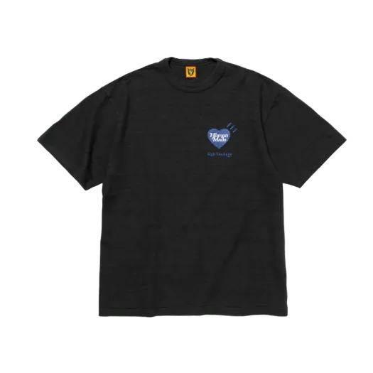 휴먼 메이드 x 베르디 걸스 돈 크라이 화이트 데이 티셔츠 블랙