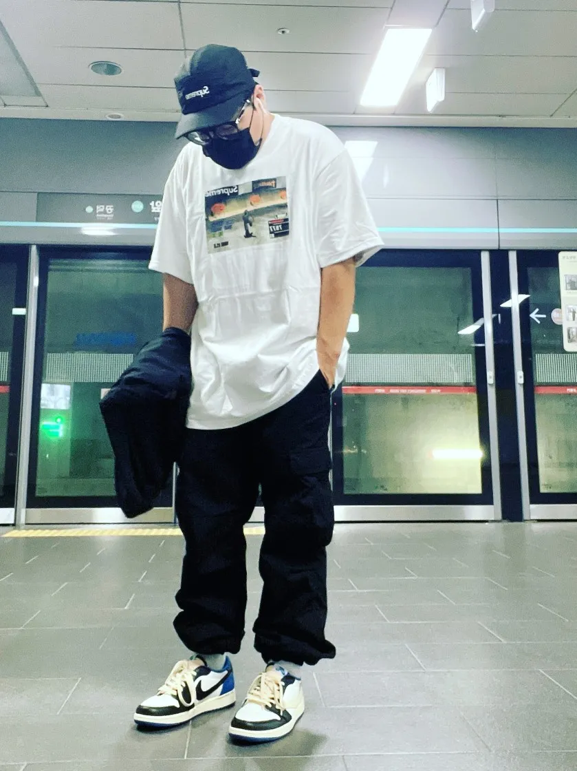 슈프림 x 트레셔 게임 티셔츠 화이트 - 21FW thumbnail 5