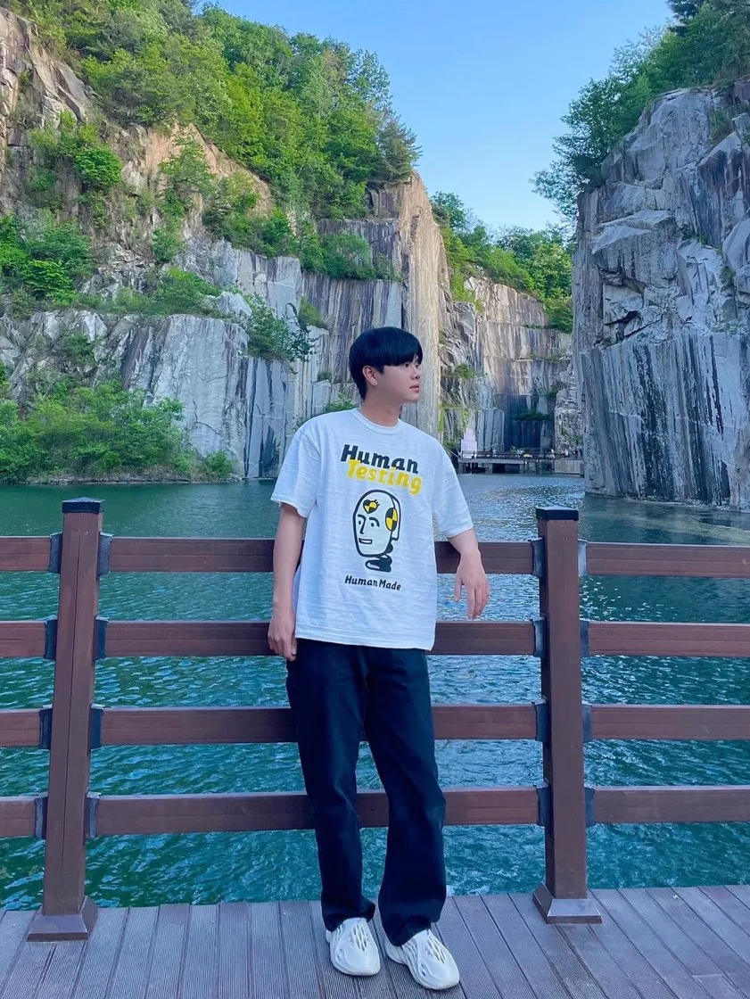 휴먼 메이드 x 에이셉 라키 휴먼 테스팅 티셔츠 화이트 thumbnail 6