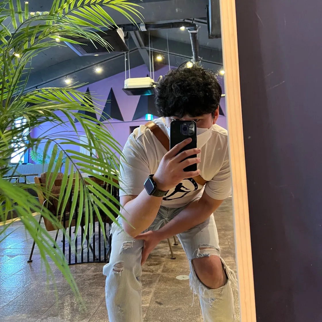 조던 x 오프화이트 숏슬리브 티셔츠 팬텀 - 아시아 thumbnail 8