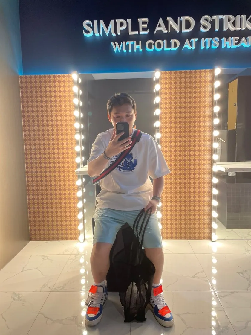 메종 키츠네 x 아더에러 메디테이션 폭스 티셔츠 화이트 thumbnail 3