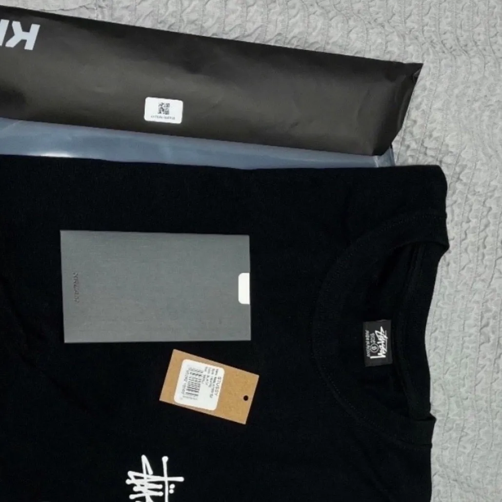 스투시 베이직 스투시 티셔츠 블랙 2023 thumbnail 6