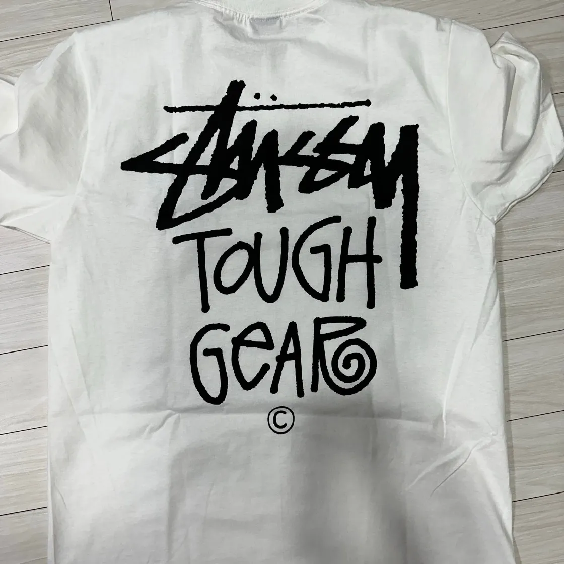 스투시 터프 기어 티셔츠 화이트 thumbnail 2