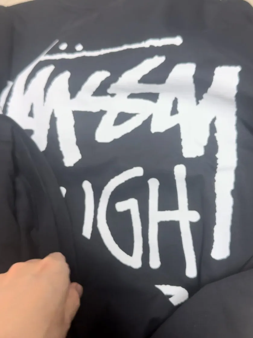 스투시 터프 기어 티셔츠 블랙 thumbnail 4