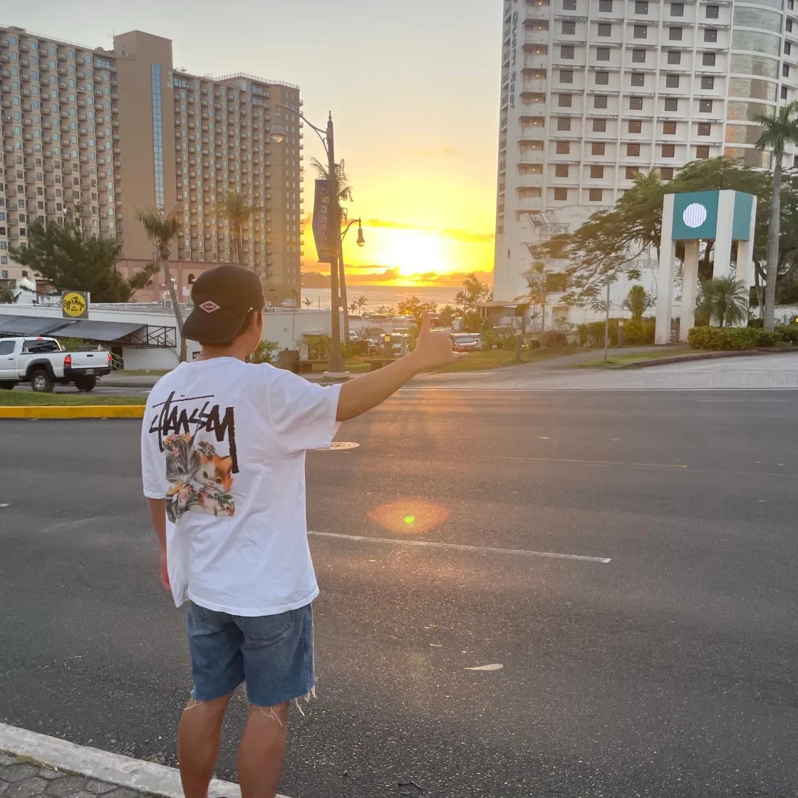 스투시 키튼 티셔츠 화이트 thumbnail 3