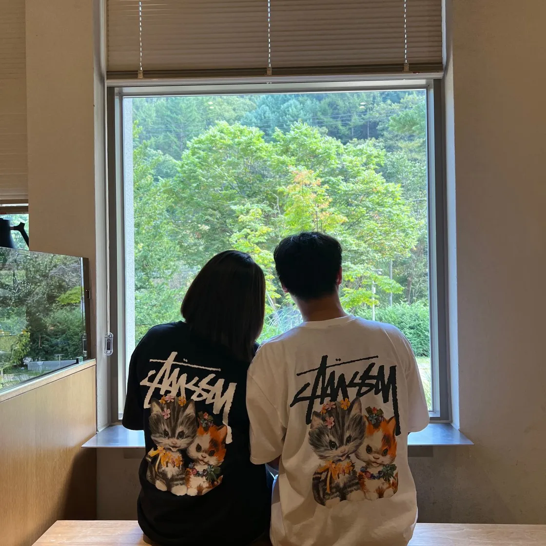 스투시 키튼 티셔츠 화이트 thumbnail 4