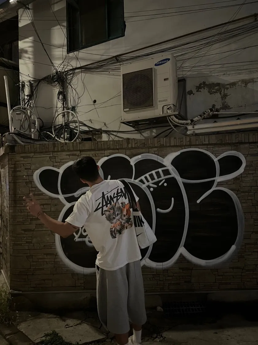 스투시 키튼 티셔츠 화이트 thumbnail 6