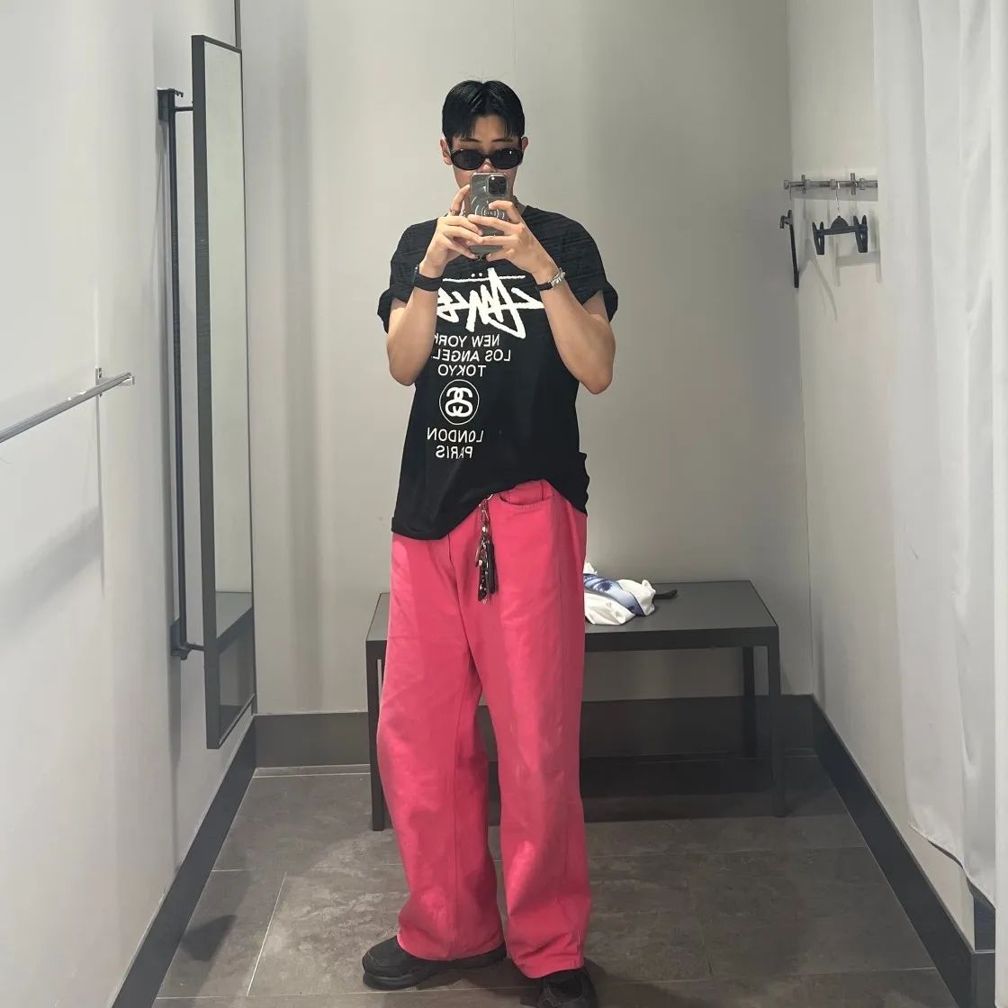 스투시 월드투어 티셔츠 블랙 2023 thumbnail 4