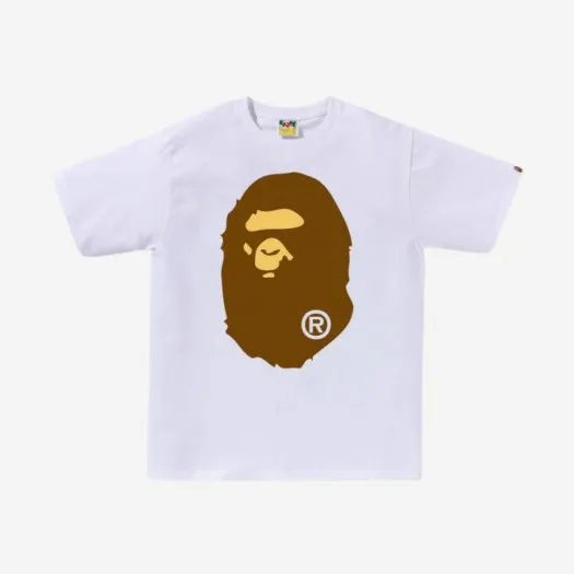 베이프 빅 에이프 헤드 티셔츠 화이트