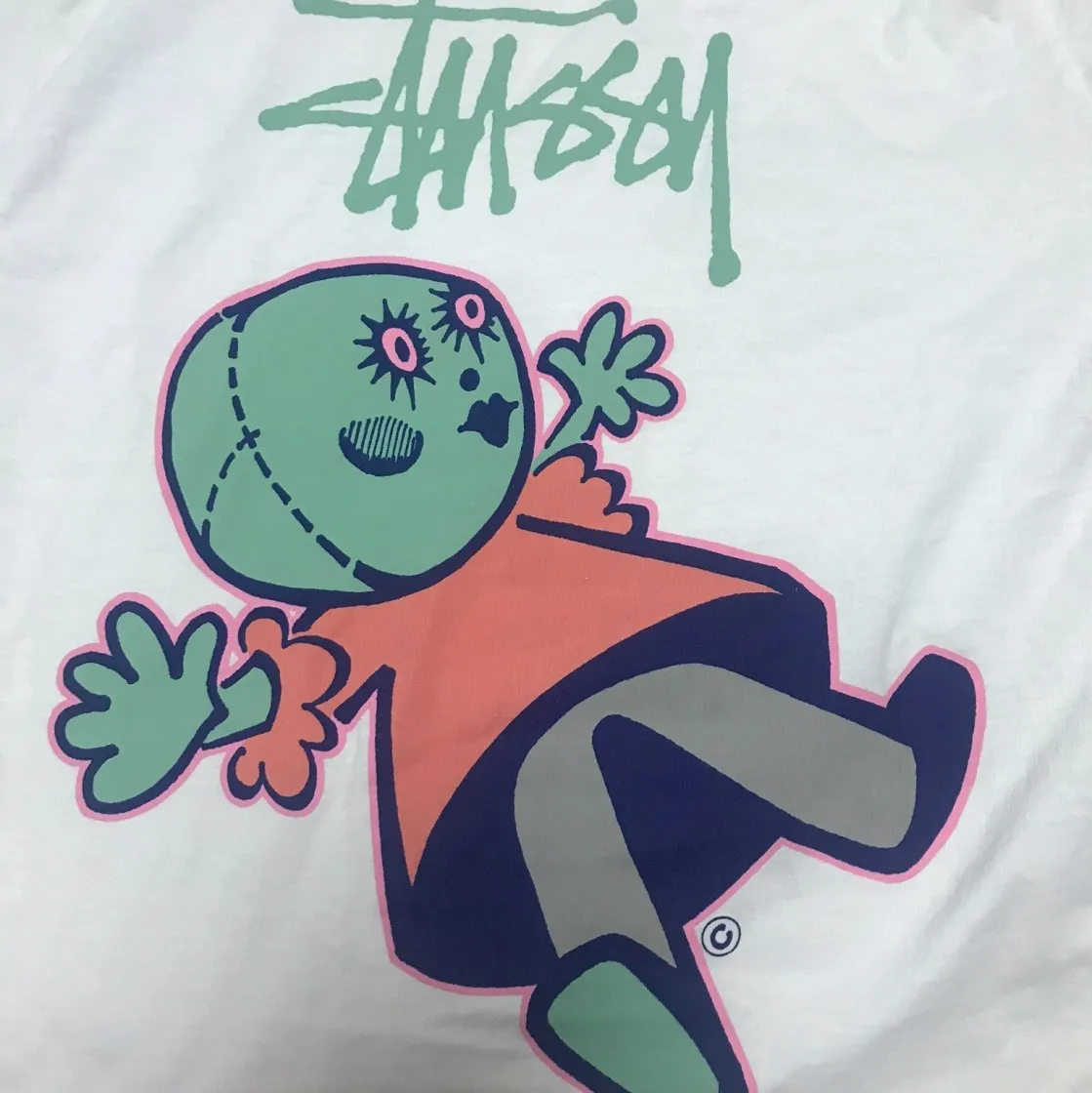 스투시 돌리 피그먼트 다이드 티셔츠 내츄럴 thumbnail 4