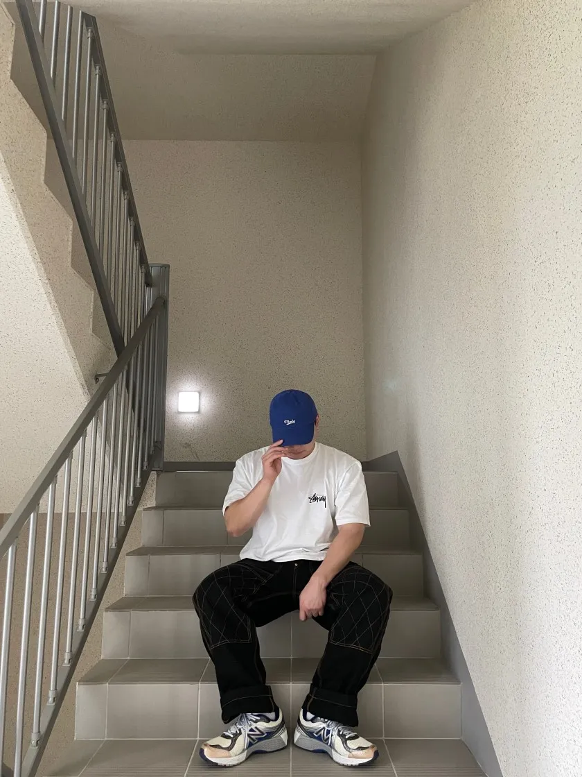 스투시 쉐터드 티셔츠 화이트 thumbnail 4