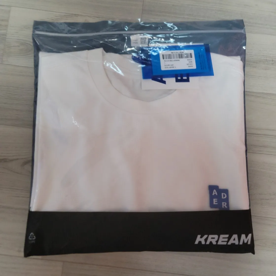 아더에러 시그니피컨트 TRS 태그 티셔츠 01 오프 화이트 thumbnail 7