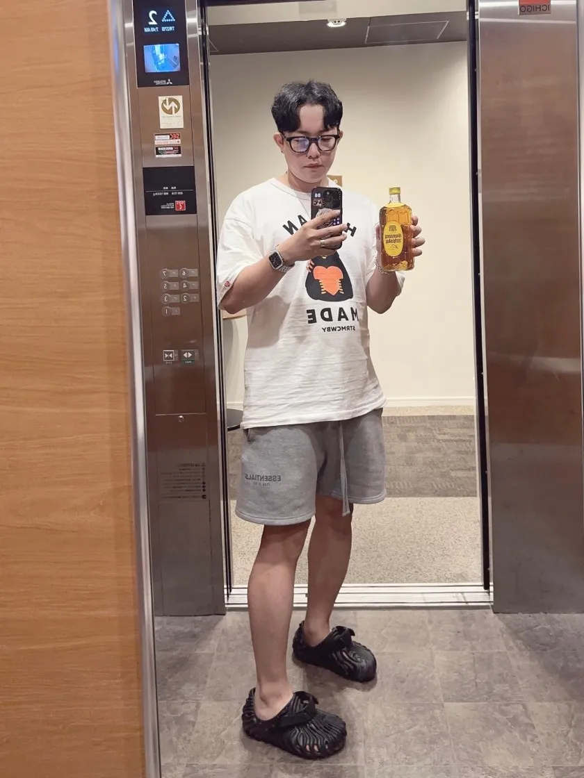 휴먼 메이드 그래픽 티셔츠 #13 화이트 thumbnail 4