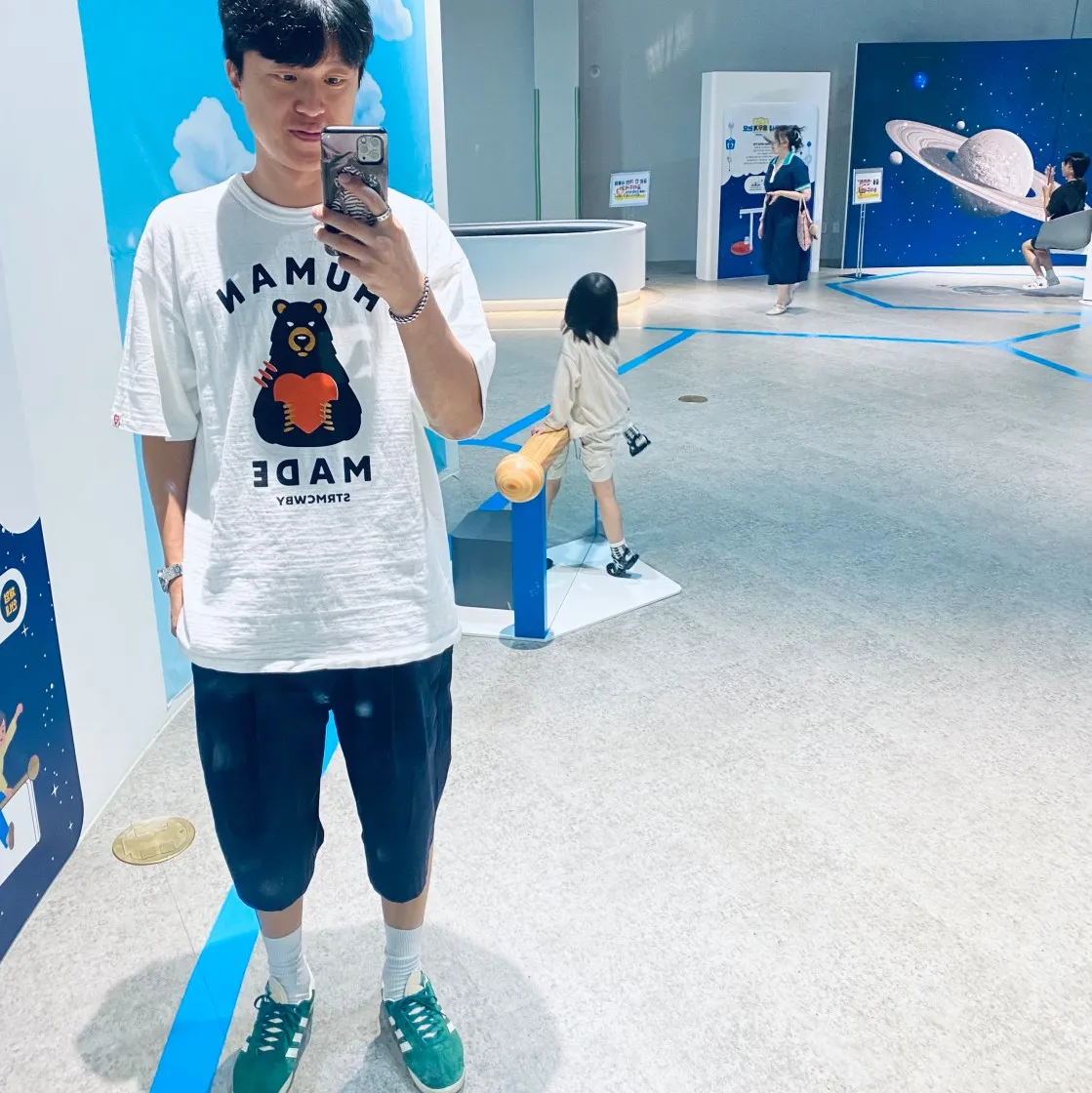 휴먼 메이드 그래픽 티셔츠 #13 화이트 thumbnail 5