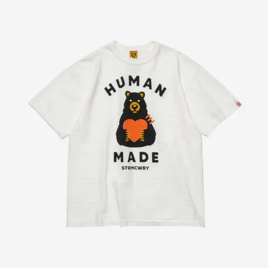 휴먼 메이드 그래픽 티셔츠 #13 화이트