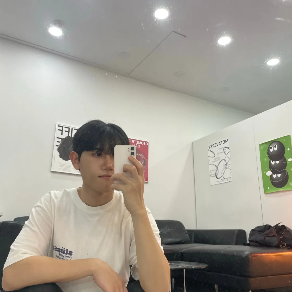 스투시 스트로베리 티셔츠 화이트 thumbnail 3