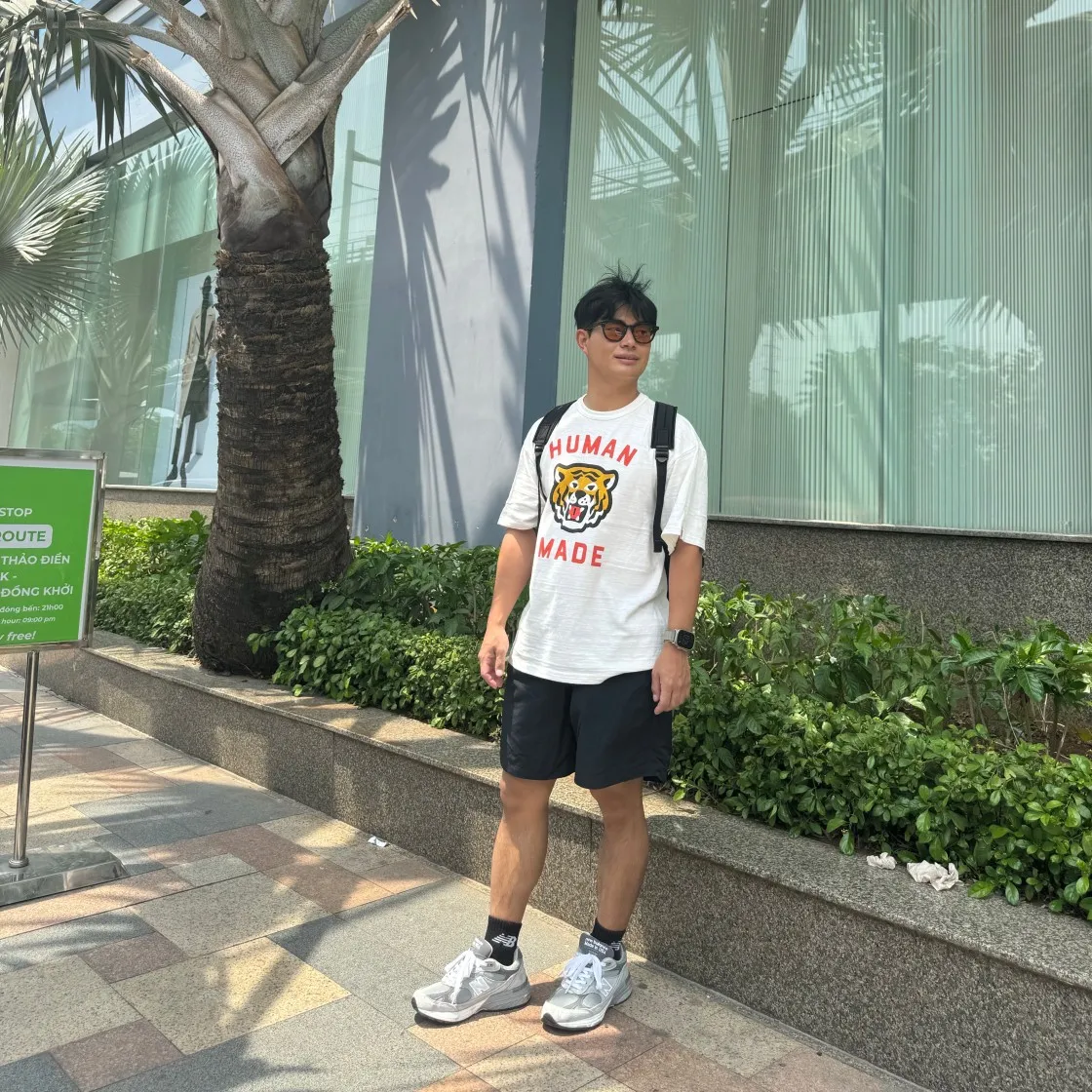 휴먼 메이드 그래픽 티셔츠 #05 화이트 thumbnail 3