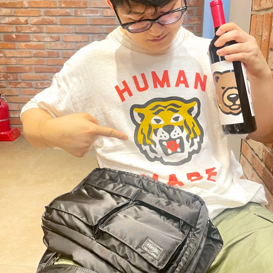 휴먼 메이드 그래픽 티셔츠 #05 화이트 thumbnail 6