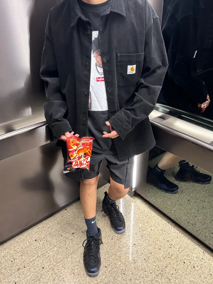 슈프림 NBA 영보이 티셔츠 블랙 - 23FW thumbnail 2