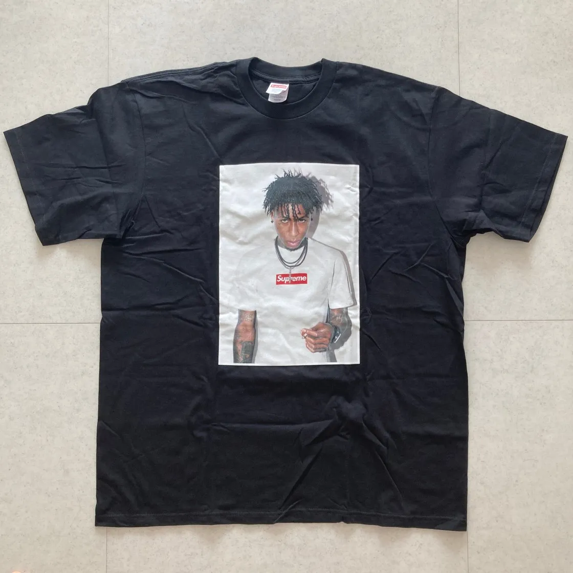 슈프림 NBA 영보이 티셔츠 블랙 - 23FW thumbnail 6