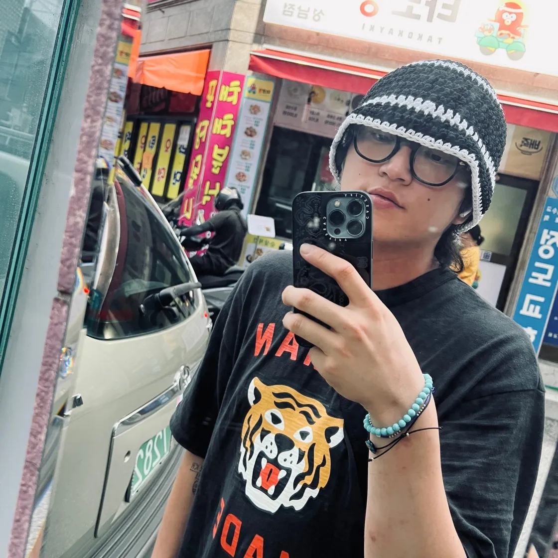 휴먼 메이드 그래픽 티셔츠 #05 블랙 thumbnail 5