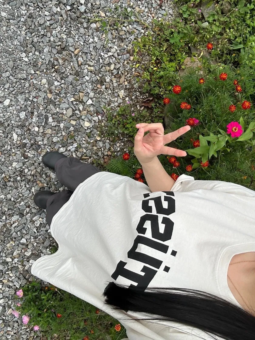 스투시 블록 스포츠 피그먼트 다이드 티셔츠 내츄럴 thumbnail 3