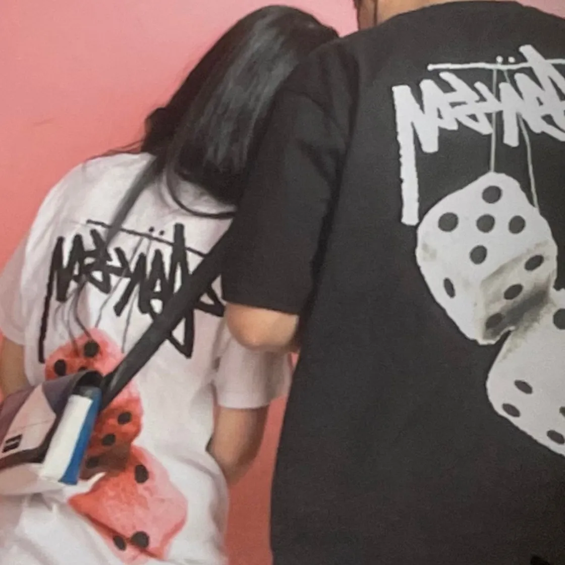 스투시 다이스 피그먼트 다이드 티셔츠 블랙 2023 thumbnail 4