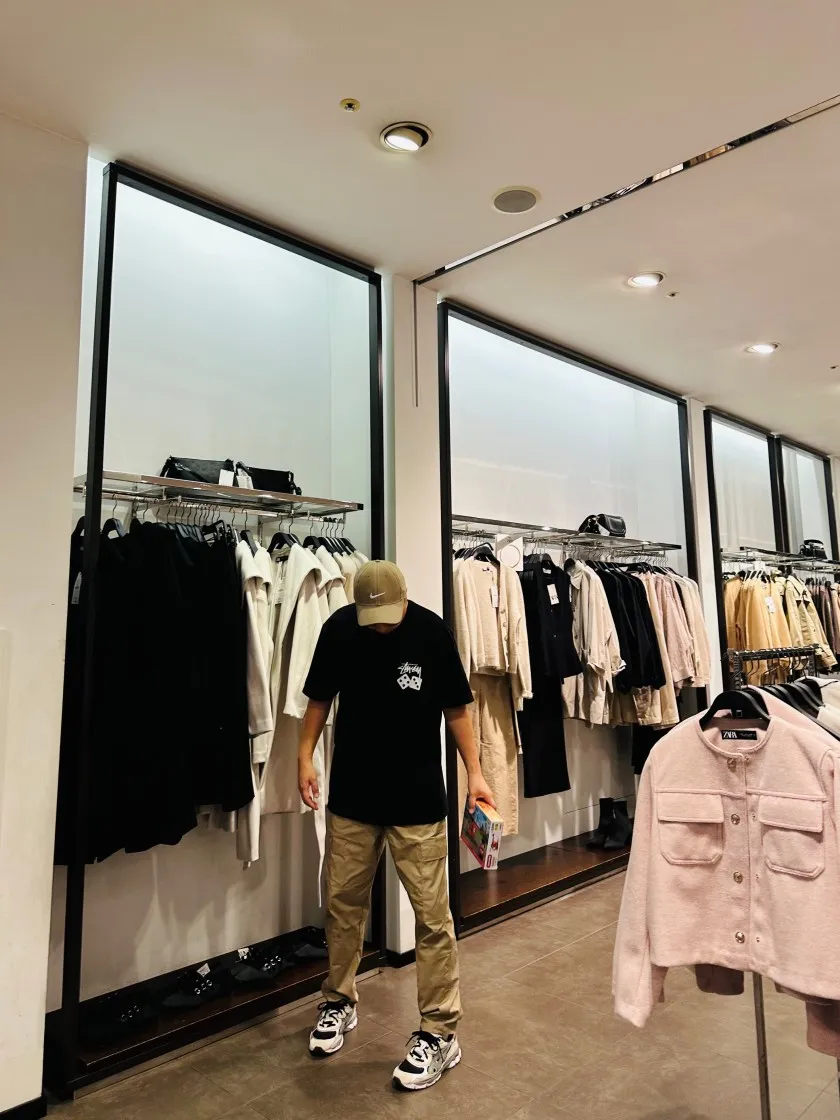 스투시 다이스 피그먼트 다이드 티셔츠 블랙 2023 thumbnail 5