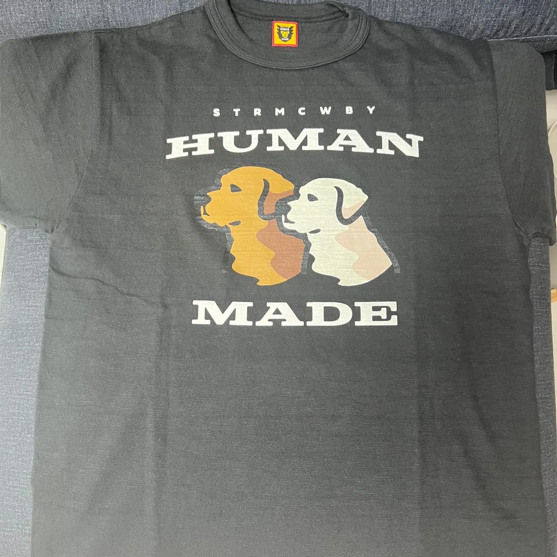 휴먼 메이드 그래픽 티셔츠 #12 블랙 thumbnail 4