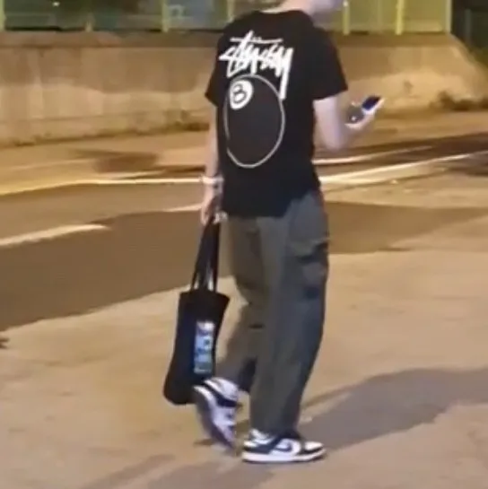 스투시 8볼 티셔츠 블랙 - 22SS thumbnail 3