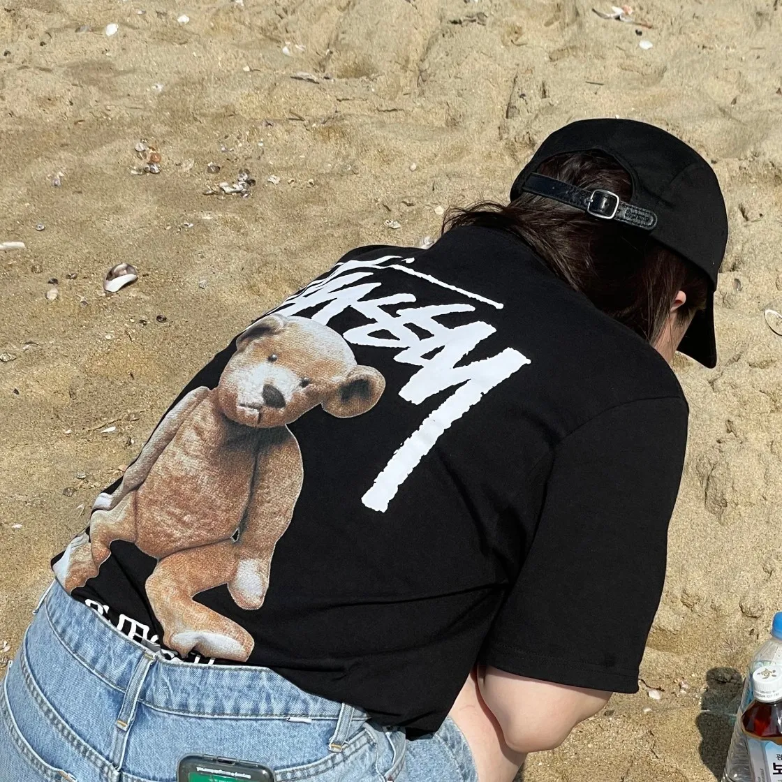 스투시 빌트 터프 티셔츠 블랙 thumbnail 5