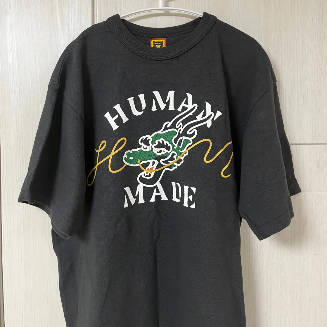 휴먼메이드 그래픽 티셔츠 #01 블랙 thumbnail 2