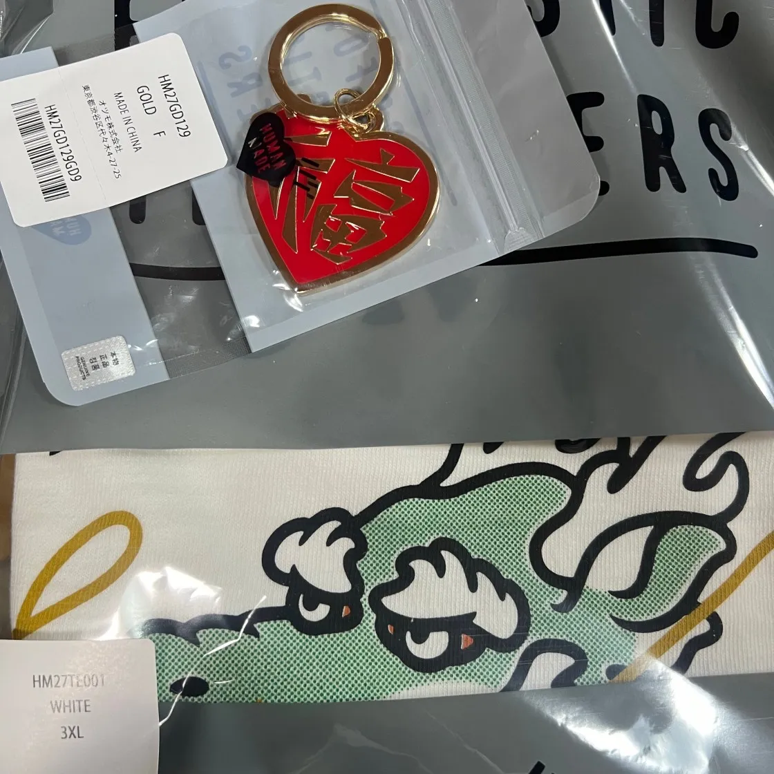 휴먼메이드 그래픽 티셔츠 #01 화이트 thumbnail 2