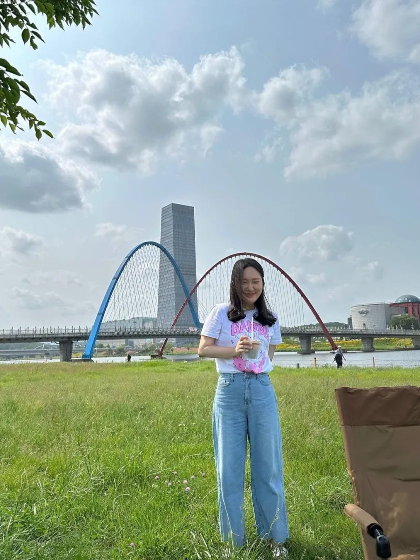 가니 릴렉스드 러브 버니 티셔츠 브라이트 화이트 thumbnail 4