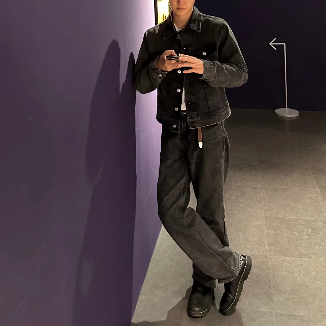 스투시 x 아워레가시 프레임 피그먼트 다이드 티셔츠 내츄럴 thumbnail 3